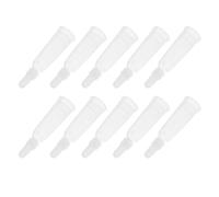 Abaodam Embouts de Distribution pour Ampoules 2 Ml 10 Pièces, Ouvre-mini-flacon en Plastique Transparent, Protection des Doigts, Outil Sécurisé pour Usage et Laboratoire, Ouvertures