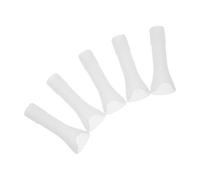 Abaodam Embouts de Rechange en Silicone pour Bouteille d'eau Lot de 5 Pièces Bec Buccal Ergonomique 7x5 Mm Compatible Gobelets et Pailles Accessoires Sport et Plein Air
