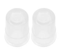Abaodam Ensemble 2 Ventouses en Silicone Transparentes pour Garçon et Filles, Tasses de Massage Réutilisables, Aspiration Réglable pour Relaxation Musculaire Douce, Outil de Bien-être