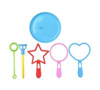 Abaodam Ensemble de 6 Baguettes à Bulles Colorées pour Garçon et Filles, Outil Flexible et Résistant pour Bulles Géantes et Petites, D’extérieur pour Fête et Présent Couleur Aléatoire