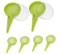 Abaodam Ensemble De 6 Semoirs De Jardinage Jardinière Portative Distributeur D'Outils De Pelouse Fournitures De Jardin Jardinière De Jardin Portative Jardinière Manuelle