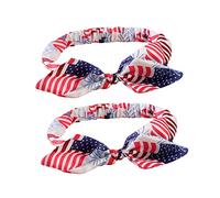 Abaodam Ensemble De Bandeaux Innovants Pour Bébé Avec Le Drapeau Américain Pour La Fête De Lindépendance
