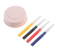 Abaodam Ensemble de Huilage de Montre Stylo Huilier en Plastique pour Montres et Horloges, Outil D'horloger Pratique pour Appliquer l'huile et Prolonger la Durée