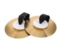 Abaodam Ensemble De Mini-cymbales Éducatives De 20 Cm Instruments De Percussion À Main Pour Les Performances Scolaires Des Enfants Et Portables