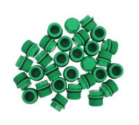 Abaodam Ensemble D'embouts pour Tuyau D'arrosage pour Irrigation Filetés Mâles Connexion Rapide Conservation De l'eau Plastique
