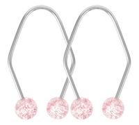 Abaodam Entraîneur de Fossettes du Visage 2pcs en Acier Inoxydable pour Créer des Fossettes Naturelles, Appareil Portable pour Usage à Domicile Voyage