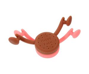 Abaodam Entraîneur de Sourire Exercice Visage Pratique 2pcs en Silicone pour Resserrer Muscles du Visage, Accessoire Amincissant pour Lèvres de Sourire