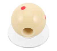 Abaodam Entraîneur de Visée au Billard Boule D’entraînement en Résine, Trou de 16mm, Accessoire D’entraînement Précis pour Snooker, Outil D’Aide la Visée et Amélioration du Coup,