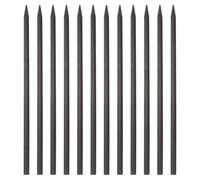 Abaodam Épingles à Cheveux Design Simple Vintage en Bois 12pcs Accessoires Coiffure Élégants pour Femmes et Filles pour DIY Headdress