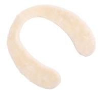 Abaodam Escabeau D'appoint pour Siège de Toilette Garçon et Filles en Polyester Beige Sécurité Renforcée et Confort pour Apprentissage Autonome