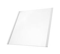 Abaodam Étagère de Réfrigérateur en Verre Trempé, Panneau de | Charge Solide, Visibilité Améliorée, Bord Enveloppé à Double Protection, Nettoyage Facile