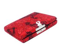 Abaodam Étui à Anches de Hautbois Portable en Bois Rouge, Boîte de Rangement pour 6 Anches, Organisateur Compact pour Accessoires D'instruments à Vent, Protection Sécurisée pour Musiciens