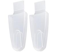Abaodam Étui à Ciseaux Grosse Capacité pour Organiser et Protéger Les Outils 2 Pièces en Plastique Blanc Lors du Travail au Jardin de Jardinage