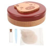 Abaodam Étui à Dents De Lait Et Boîte De Rangement Pour Souvenirs Boîte à Première Coupe De Cheveux Et Porte-dents Pour Garçons Et Filles Avec Fermeture Étanche