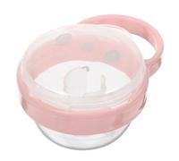 Abaodam Étui à Tétine Portable Pour Bébé, Boîte à Tétine Compact Rose, Protection Anti-poussière, Matériau Plastique Léger, Rangement Pratique Pour Sorties Et Voyages, Adapté Aux Parents Actifs