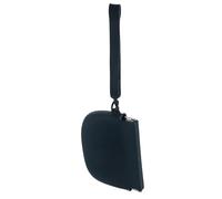 Abaodam Étui de Rangement Dentaire Compact Vert Foncé en Silicone avec Ouverture Pression, Boîte Étanche pour Prothèses Dentaires et Aligneurs, Accessoire de Voyage Hygiénique avec Cordon