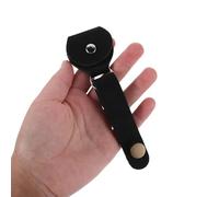 Abaodam Étui de Rangement en PU pour Médiators avec Adaptateur de Sangle de Manche Guitare Noire Porte-Clés Intégré Accessoires Universels pour Guitares Acoustiques et Électriques