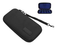 Abaodam Étui de Saxophone en Tissu Oxford Noir, Boîte de Rangement Rigide Doublure en Velours et Compartiments en Filet, Paquet Portable Antichoc et Résistant à L’eau pour Saxophone Alto,