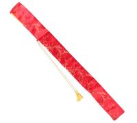 Abaodam Étui de Transport en Soie pour Wakizashi Japonerie Pochette de Rangement Tai-Chi Rouge Motif Fleurs de Prunier Léger et Résistant pour Protection D’Armes Longues Paquet de