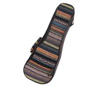 Abaodam Étui Étanche pour Ukulélé 21 Pouces Rembourrage Épais, Paquet de Transport Coloré et Léger, Housse Pratique pour Ukulélé Soprano, pour Voyage et Protection Quotidienne