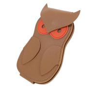 Abaodam Étui Porte-Médiators de Hibou en PU Léger et Portable Pochette de Rangement pour Médiators de Guitare Électrique et Acoustique Organiseur Pratique pour Concerts et Répétitions