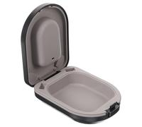 Abaodam Étui Rigide Portable pour Appareils Auditifs, Petit Boîtier de Protection Étanche en Abs, Boîte Antichoc Compacte Rangement Transport Quotidien des Aides Auditives