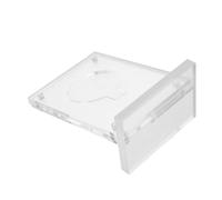 Abaodam Étui Transparent pour Médiators avec Support de Présentation Boîte de Rangement Acrylique pour Collection de Médiators Étui de Collection pour Guitaristes