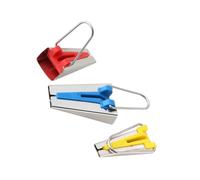 Abaodam Fabric Bias Tape Maker 3PCS Set Metal Plastic Sewing Tool for Handmade Patchwork and Quilting DIY Binding Accessories