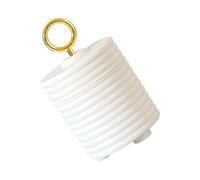 Abaodam Fabricant de Bulles Manuel Blanc en Pp Léger pour Mousse Riche, Tasse à Mousse Simple pour Maison et Voyage