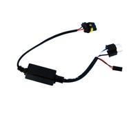 Abaodam Faisceau de Câbles H4 pour Phare au Xénon Câble D’Alimentation Haut/Bas Adaptateur de Câblage Résistant à la Chaleur Douille de Ballast Kit de Conversion pour Éclairage