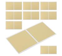 Abaodam Feuilles D'autocollants à Gratter Or Faciles à Utiliser Lot de 25 Adhésifs et Résistants pour Jeux, Loteries et Activités Amusantes Créatives
