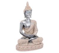 Abaodam Figure de Bouddha D'aquarium Décoration Paysage en Grès | Accessoire de Paysage, Fond Plat, pour Aquarium et Fish Tank, Aide les Poissons à Jouer et Se Cacher