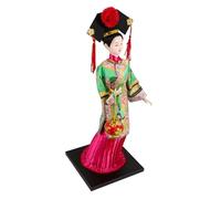 Abaodam Figurine De Poupée Traditionnelle Chinoise Artisanale en Résine Et Plâtre, Collection Culturelle Pékinoise, Décoration D'intérieur, Souvenir d'art, Pièce Unique De Collection