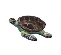 Abaodam Figurine Tortue en Résine Réaliste pour Aquarium Décoration sous-Marine sans Entretien Ornement Tortue Décoratif pour Bassin Aquatique Accessoire Déco Aquarium Solide 3D