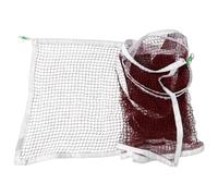 Abaodam Filet de Badminton Portable Rouge en Polyester, Taille Standard, à Maille Fine, Facile à Installer, pour intérieur et extérieur, compétitions et Beach-Volley