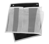 Abaodam Filet de Rangement pour Chaussures de Camping-Car à 4 Poches en Tissu Non Tissé Maille Polyester et Métal, Installation Facile, Stockage Polyvalent pour Lit et Camping