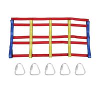 Abaodam Filet d'escalade garçon Fille coloré extérieur pour garçon et Fille Jeu créatif de montée pour équilibre et Aventure