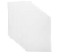 Abaodam Film de Plastification Photo Auto-adhésif Pvc Transparent A4 20 Feuilles pour Protection Solide des Photos et Images Feuilles de Scellage Résistantes sans Bulle pour Bureau