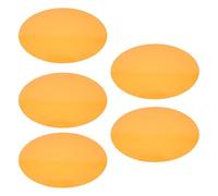 Abaodam Filtres de lumière pour projecteur 5pcs, Feuilles Rondes Autocollantes Pet Orange 15 cm, Installation Facile, décoration créative pour Lampes et downlights, scènes de Festival