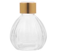 Abaodam Flacon Diffuseur de Parfum Mini Vase 100ml Verre Ambiance Halloween | Design Citrouille, Ouverture Large, Léger, pour Fleurs de Bureau et Parfums, Présent Spécial Couleur Aléatoire