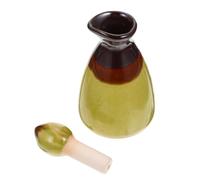 Abaodam Flacon Diffuseur Huile Essentielle en Céramique 80ml Léger Support pour Occasions Spéciales et Bureau, Design Élégant et Fonction Parfum
