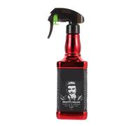Abaodam Flacon Pulvérisateur pour Coiffure 500ml PET Rouge, Usage Coiffure