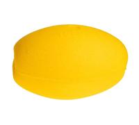 Abaodam Flotteur de Piscine en EVA Haute Densité Bouée Flottante Ovale 115X170X20 MM Jaune Boule Polyvalente pour Pêche Kayak et Ancre de Bateau Bouée-Balle Résistante à L 39 Usure et