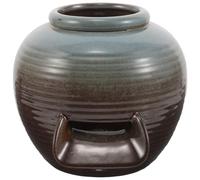 Abaodam Fontaine Céramique Cascade pour Intérieur et Extérieur Pot Eau Circulant pour Jardin Patio et Cour Distributeur Eau pour Aquarium et Bassin Décoratif