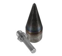 Abaodam Foret à Bois Fendage Hexagonal Mèche Robuste pour Fendeur de Bûches Outil de Forage Polyvalent pour Bois de Chauffage