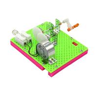 Abaodam Générateur Électrique Manuel Jouet Éducatif pour Garçon et Filles Kit Scientifique DIY 1 Ensemble Outil Pédagogique pour Expérimentation et Apprentissage des Sciences