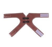 Abaodam Gilet en Similicuir Marron Clair Ajustable pour Oiseaux Taille L - Combinaison de Vol Vintage pour Perroquets et Calopsittes - Protection Extérieure et Intérieure pour Volailles