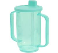 Abaodam Gobelet Incassable pour Personnes Âgées Alitées Tasse Hydratation Inclinée Anti-fuite Adaptée Aux Patients Handicapés et Aidant à Prévenir les Risques Étouffement