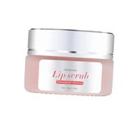 Abaodam Gommage Lèvres Crème Exfoliante 20g Rose, à L’huile Végétale et Sucre, Soin Hydratant pour Lèvres Sèches et Gercées, pour Femmes et Filles
