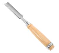 Abaodam Gouge Sculpture Bois Demi-Ronde 18 MM Ciseau à Bois pour Travail Dur et Résineux Usage Professionnel et Artisanal